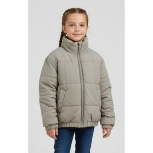 Art Class Nylon Puffer jacket Olive Green Size S (6/6X)